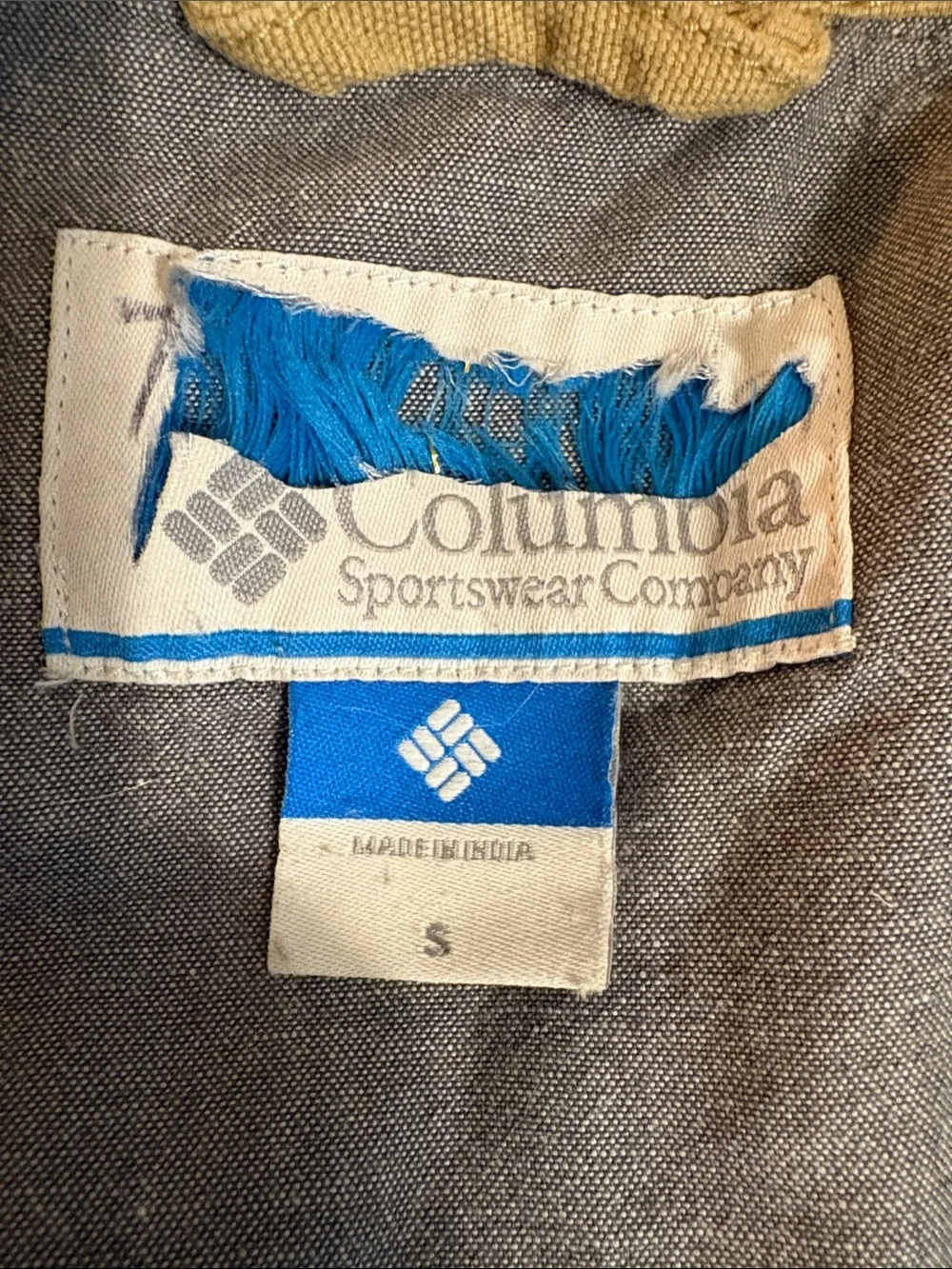 Columbia Beige/Tan Canvas Field Jacket